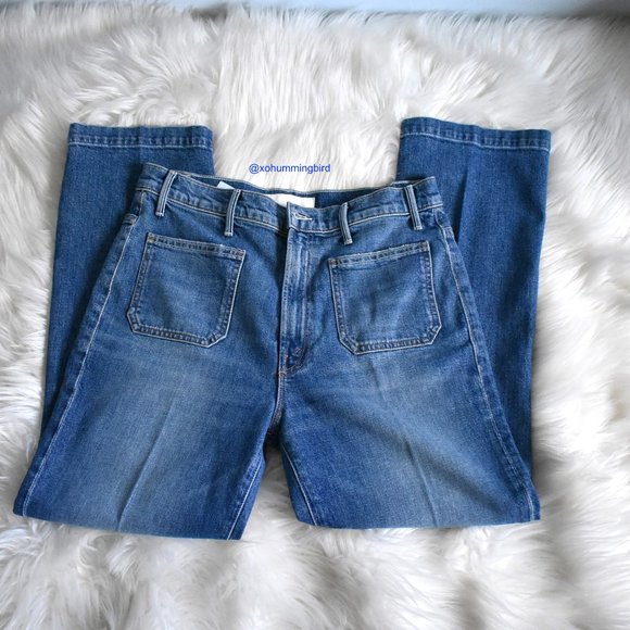 MOTHER | The Hustler Patch Pocket Flood Wash (Cowboys Don't Cry) Size 32 NWT - Picture 5 of 16